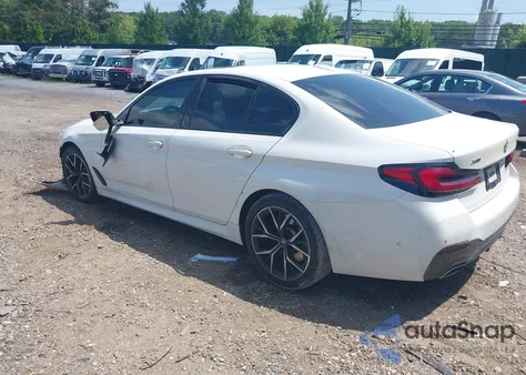 2021 BMW 540I xDrive z USA, uszkodzony, nr VIN WBA73BJ00MCF25368
